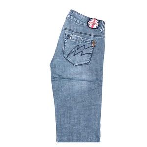 Freestyle Revolution jean shorts, size 7, waist 28